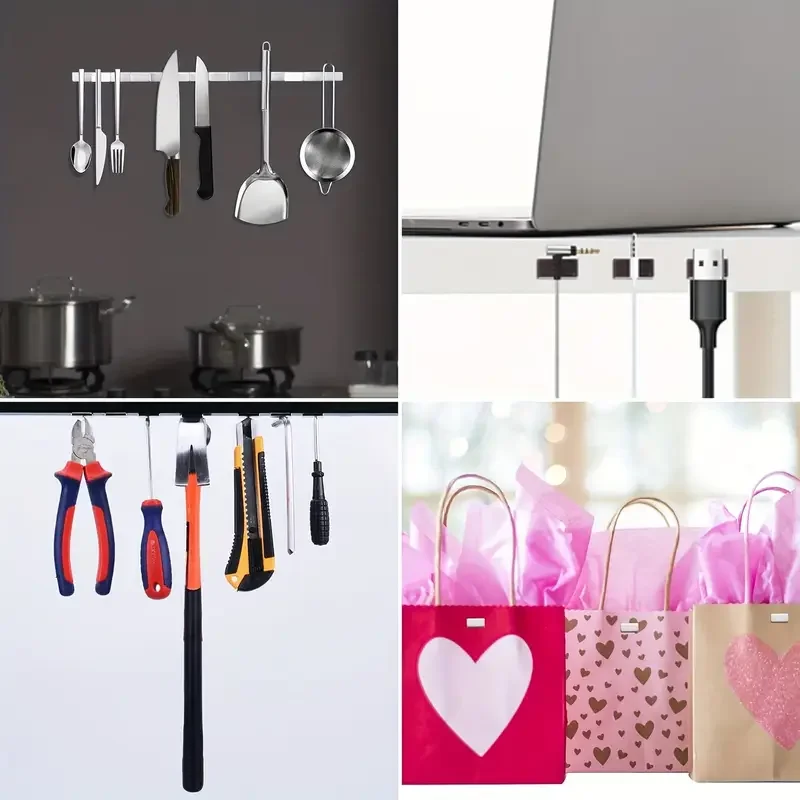 10x5x2(100pcs)magnet for office and tool storage, storage magnet, map magnet, drawer closure magnet