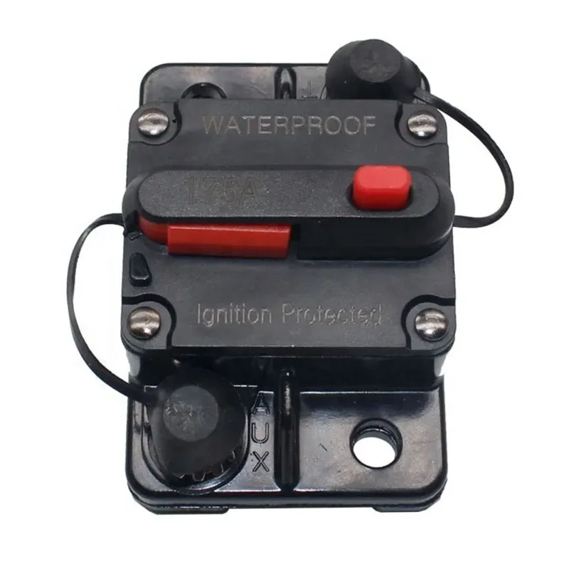 

12V-24V 30A-300A Automotive Car Inline Audio Waterproof DC Circuit Breaker Switch for Car RV Boat