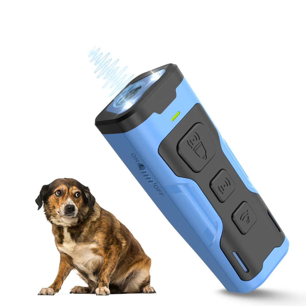 Hot Selling Anti Barking Trainer Stop Barking Rechargeable Ultrasonic Bark Control Dog Repeller