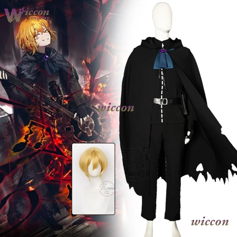 

arqd/ Game Limbus Company Cosplay Harmony Sinclair Cosplay Costume Rock Singer EGO Sinclair Full Set Women Men Hallowen Roleplay