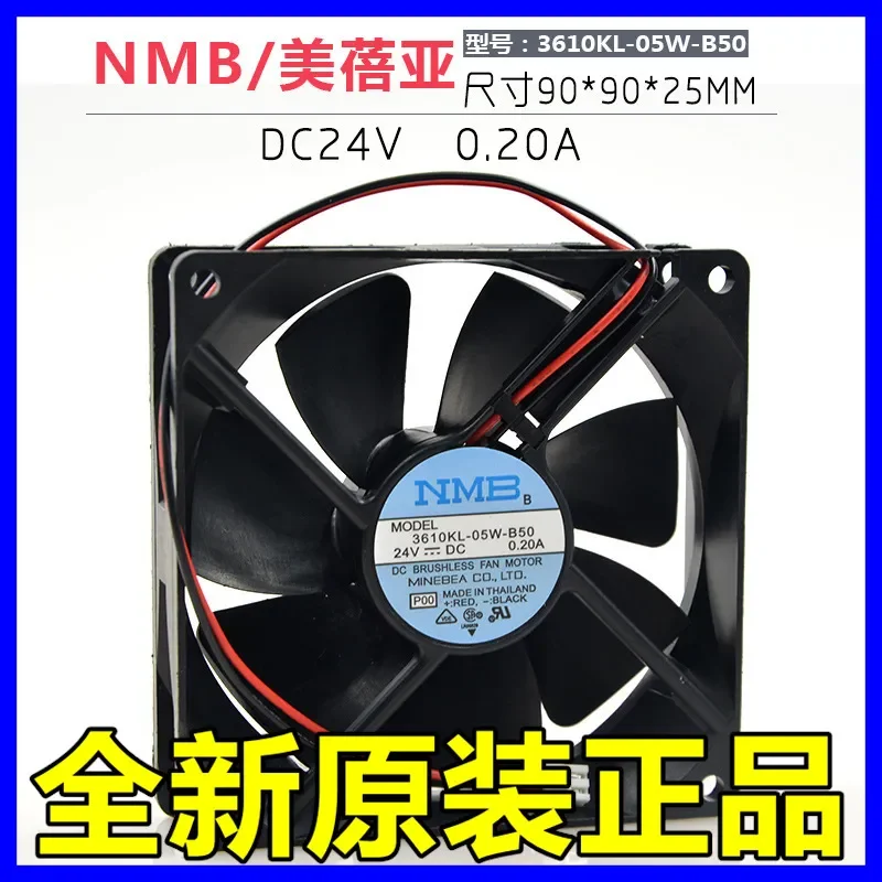 for Japan NMB 9025 9cm Inverter Fan Industrial Computer 24V 0.20A for 3610KL-05W-B50