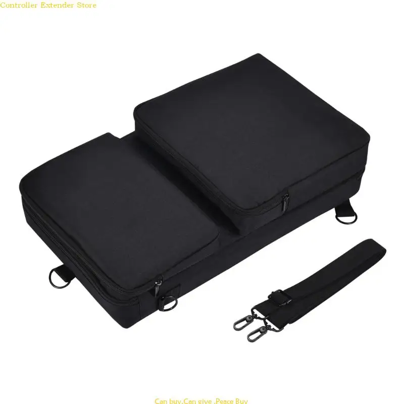 

Multifunctional DJ Controller Storage Bag Travel Carrying Case with Adjustable Shoulder Strap Belt for DDJ-400