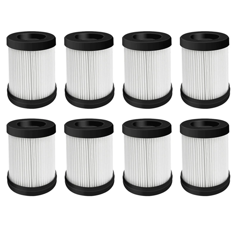 8Pcs For Fabuletta FSV101/ FSV001 / Girnoor G160 / G165 / Afoddon A300 Vacuum Cleaner Hepa Filter Spare Parts Accessories