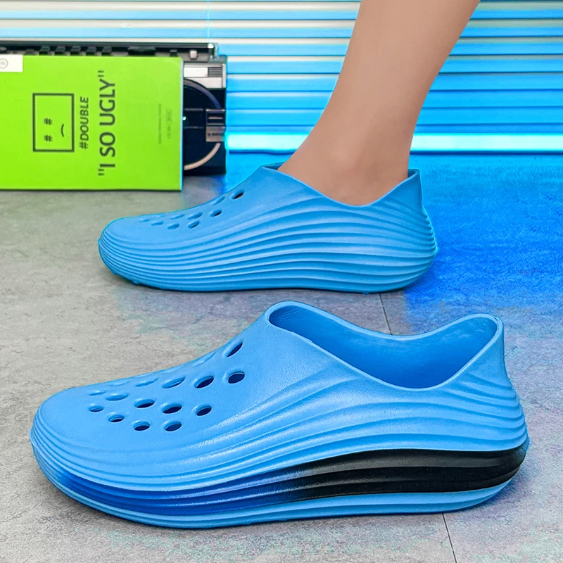 

Men's Summer Non-Slip Men's Large Size Outdoor Shuoxi Shoes All-Inclusive Beach Sandals