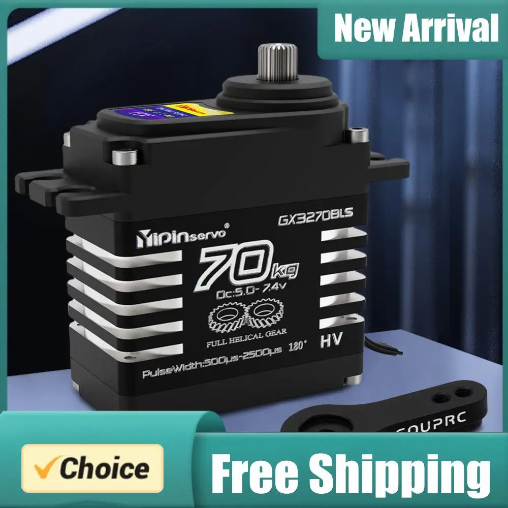 70kg servos digitais torque indução magnética 8.4v motor sem escova ip68 engrenagem helicoidal de aço para 1/8 1/10 1/12 remoto rc carro robô