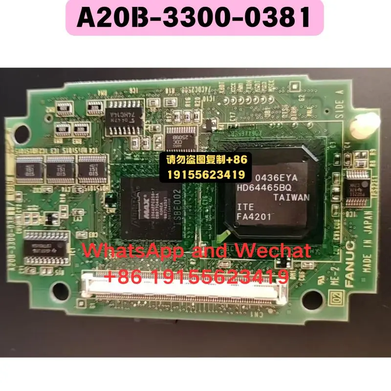 Used OEM disassembled parts A20B-3300-0381 Control board Functional test OK Quick delivery