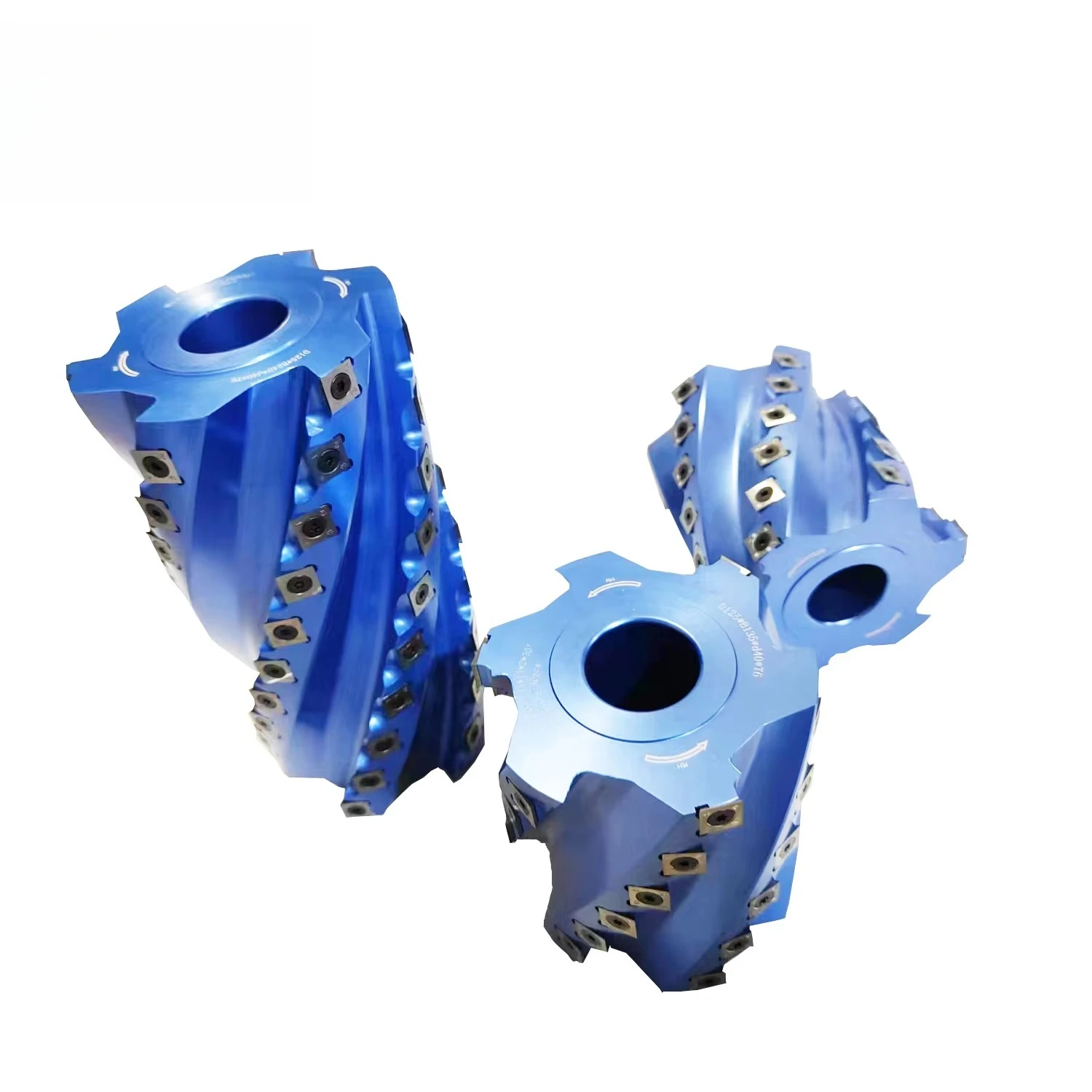 

Aluminum Customised Wood Cutter Spindle Moulder Cutter Helic Cutterhead Wood Planer Head