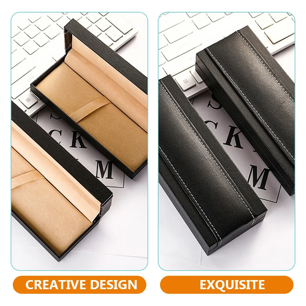 Astuccio per penna stilografica Portapenne singolo Organizzatore portatile per confezioni regalo Scatola per esposizione Astuccio per matite Regalo da uomo
