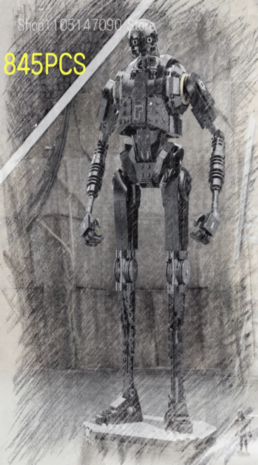 

Новый креативный робот-кирпич для мальчиков, сборка DIY, игрушки безопасности, подарки для детей и взрослых, подарки на Рождество