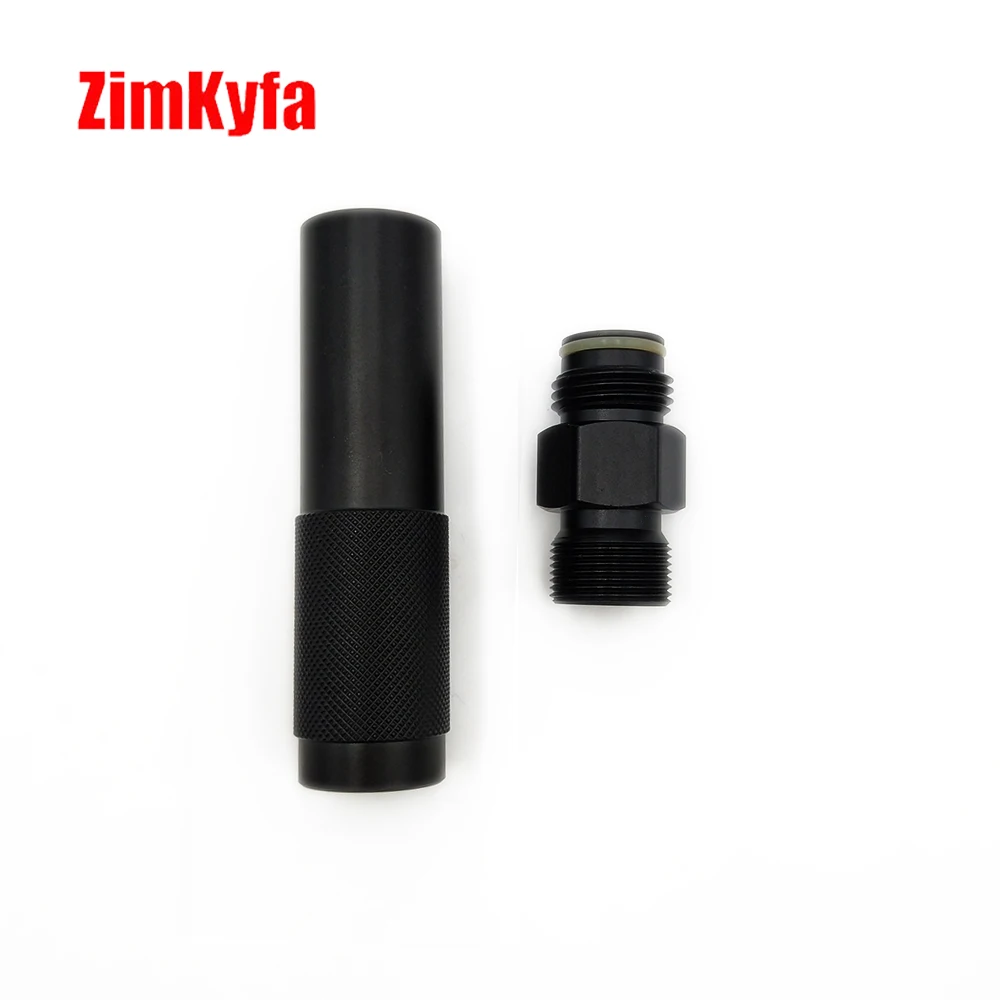 Szybka wymiana 12g Adapter cylindra kapsułkowego z adapterem gwintu G1/2-14 do cylindra