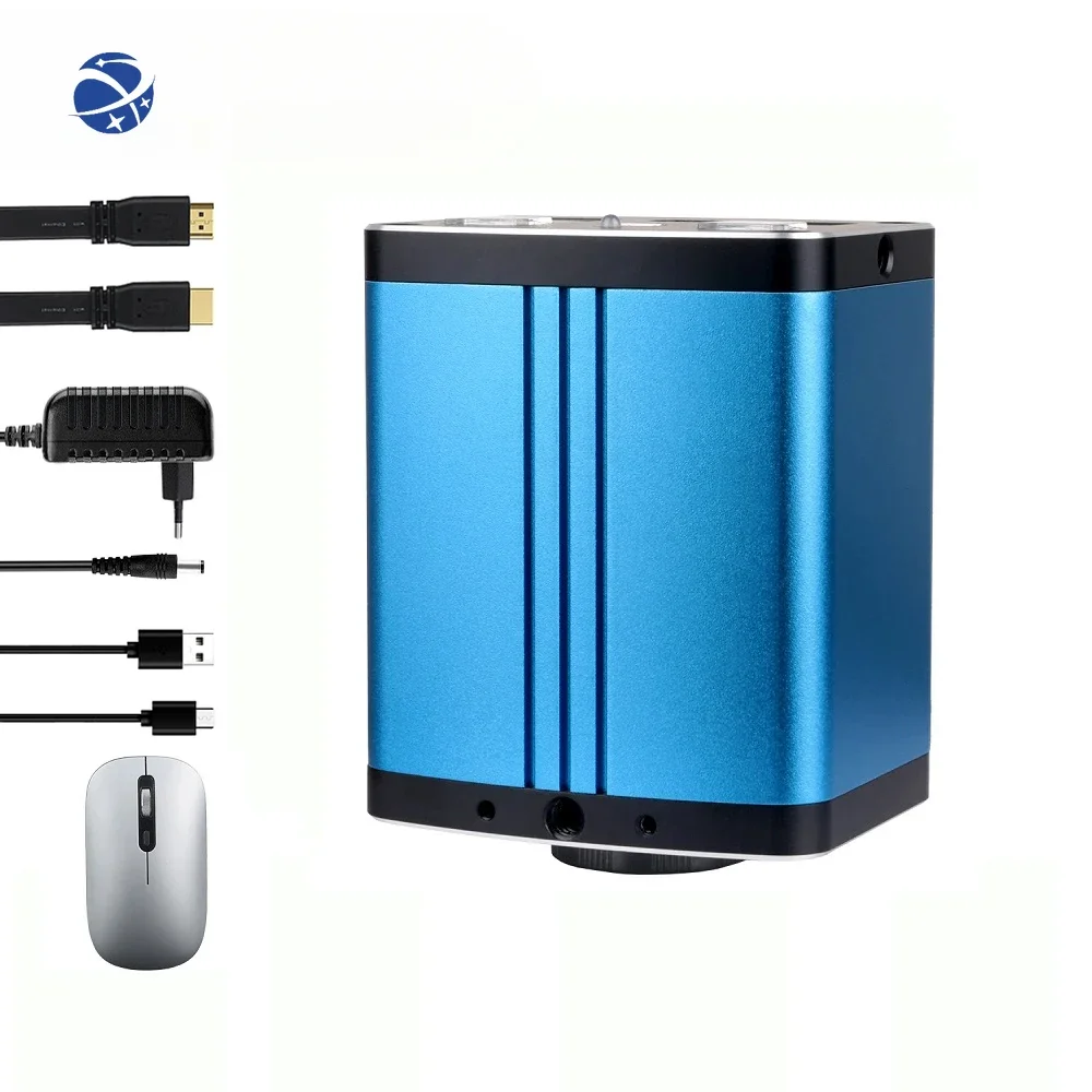 

Autofocus HD Video Microscope Camera Type-C CCD Camera IMX307 Sensor 1080P 60FPS Wireless Mouse for Phone PCB Repair