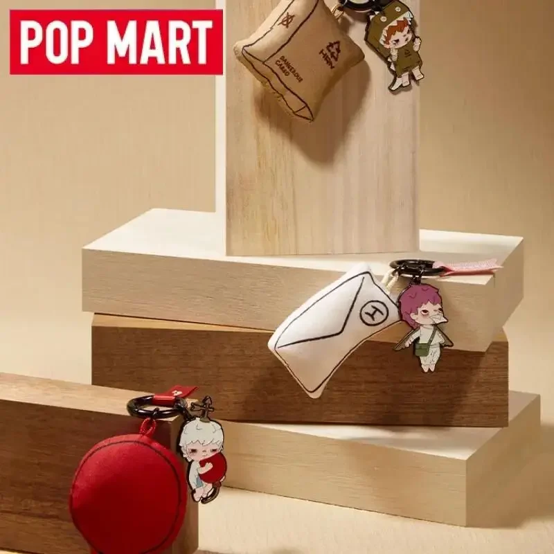 البوب مارت هيرونو ميمي سلسلة قلادة صندوق الغموض بولي كلوريد الفينيل الأصلي أنيمي عمل الشكل الدمى اللعب جمع نموذج زينة زخرفية