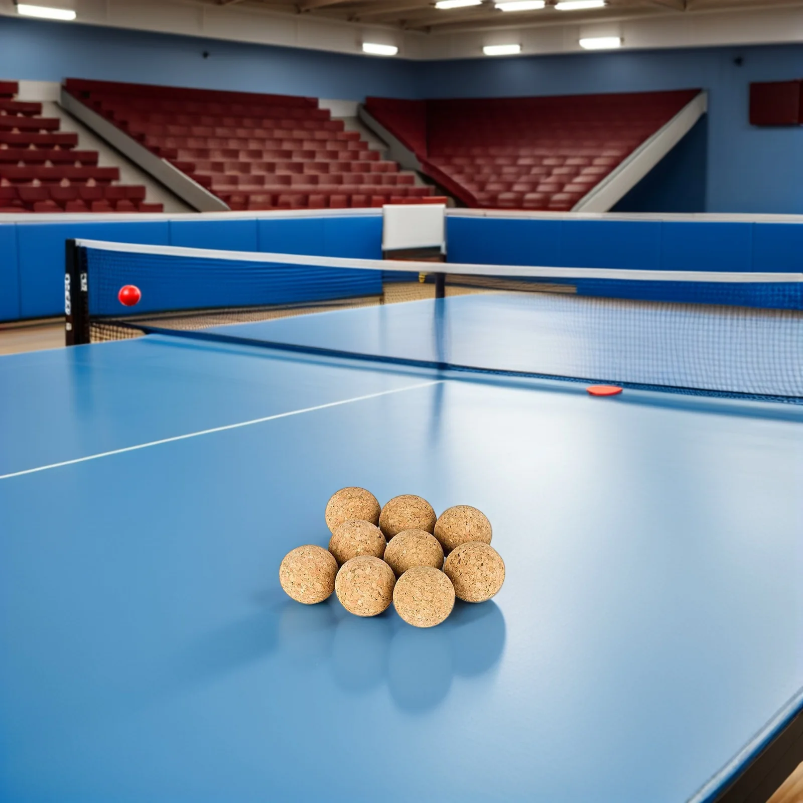 10 Uds. Pelotas de futbolín de madera para mesa de fútbol, repuesto de tamaño estándar, futbolín de fútbol, futbolín