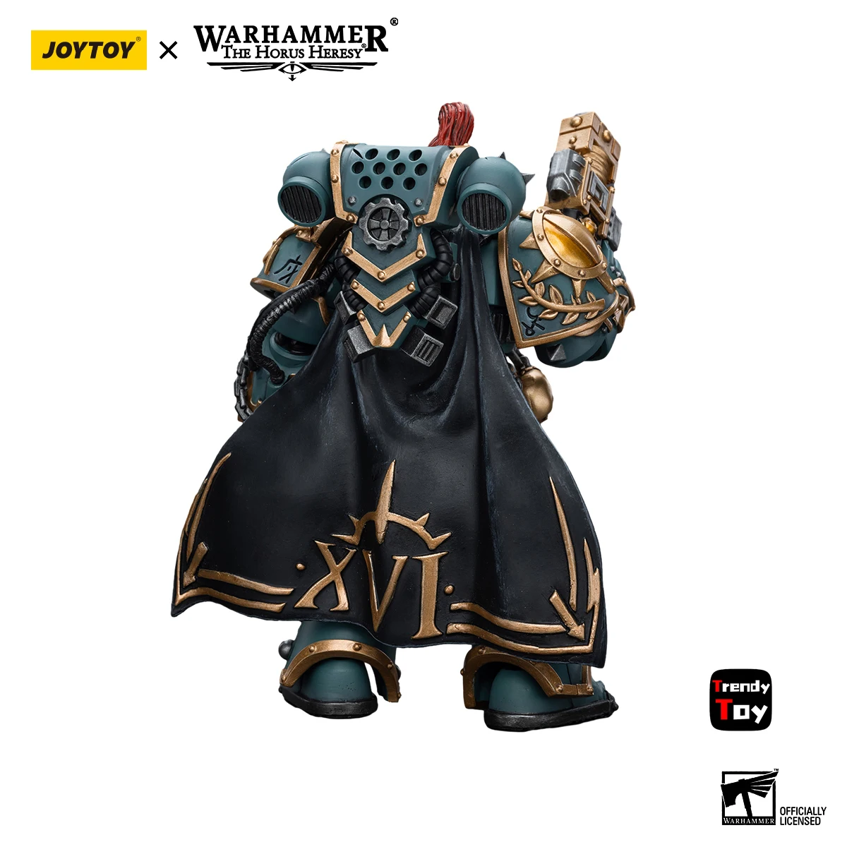 

【JOYTOY】Warhammer 40K Sons of Horus Legion Praetor с Power Fist 1/18 Фигурка игрушки