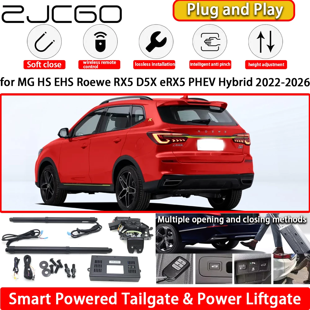 for MG HS EHS Roewe RX5 D5X eRX5 PHEV Hybrid 2022-2026 OEM Automatic Electric Powered Tailgate Power Liftgate Tail Gate Lift Kit