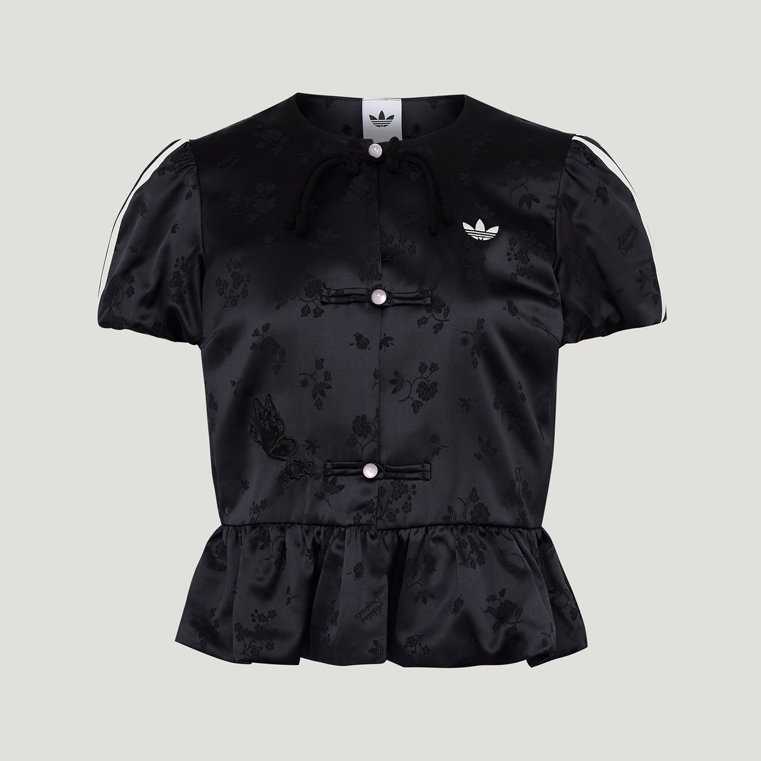 Adidas genuine clover women's fashionable classic sports short sleeved T-shirt LD6443