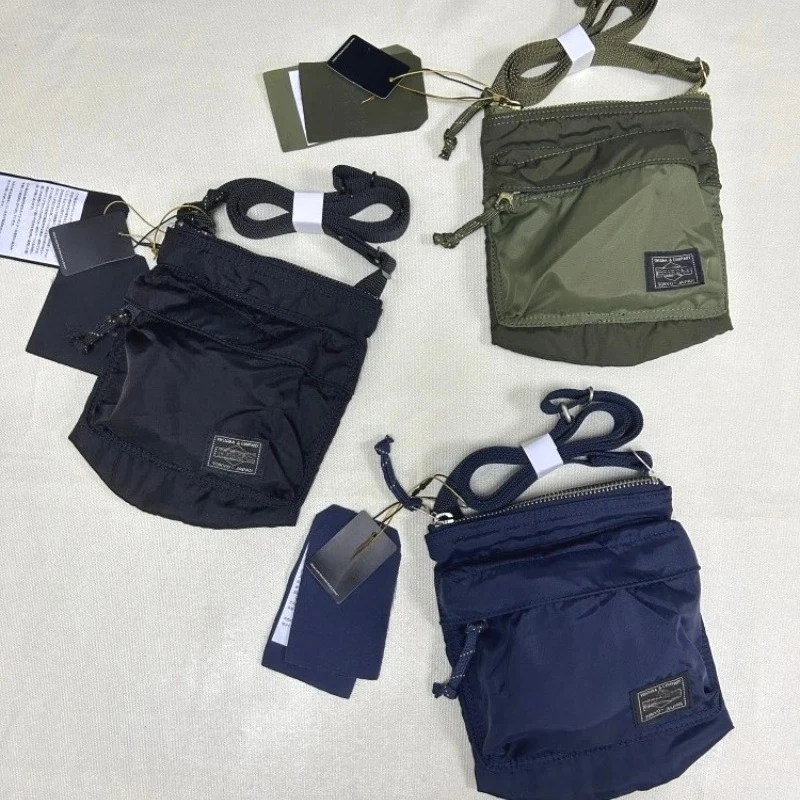 26SS Por Portable Small Mobile Shoulder Bag Mini Crossbody Phone Messenger Purse Lightweight Coin Pouch Men Casual Daily Outdoor