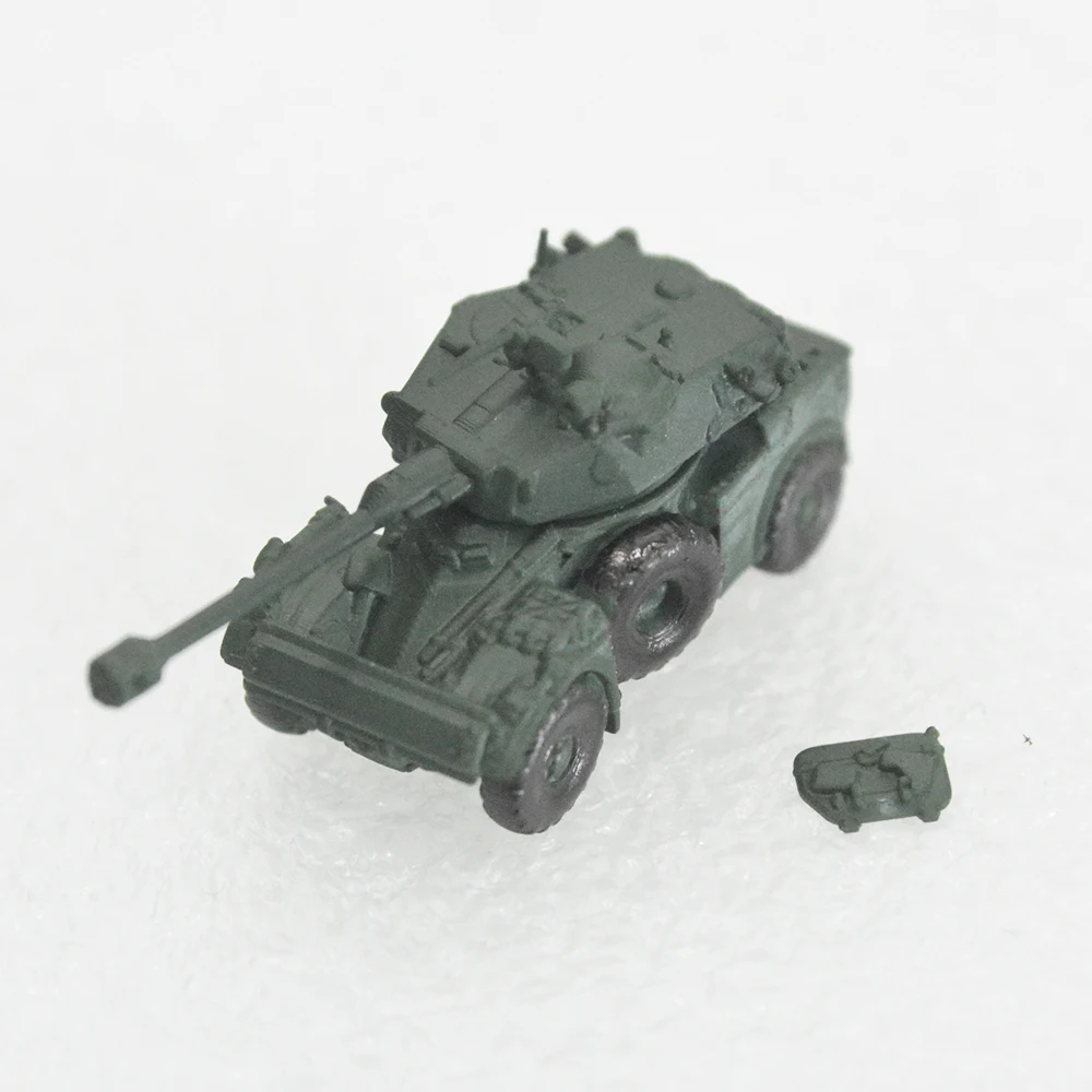 SSMODEL SS144803 1/144 Military Model Kit Israel AML-90 Armor Vehicle Base Construction Green Coloring Miniature Static