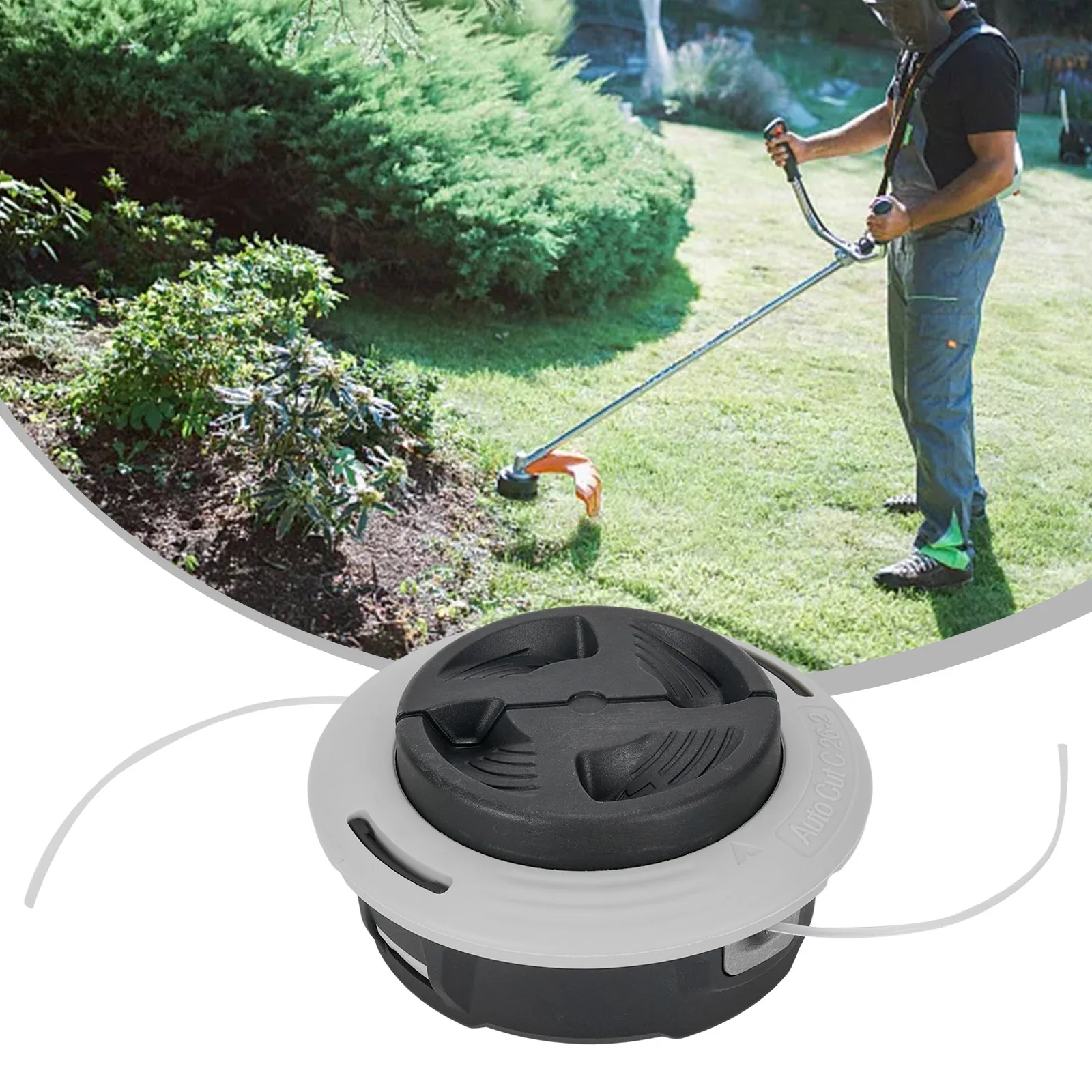 Good Quality Convenient High Quality S-timmer Head String Trimmer Parts 1pc Black Replacement String Trimmer Accessories