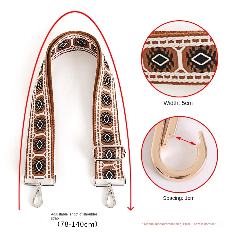 5cm collision bag strap  ручкодержатель на сумку  genshin impact  bag strap for crossbody  bag accessories  shoulder strap