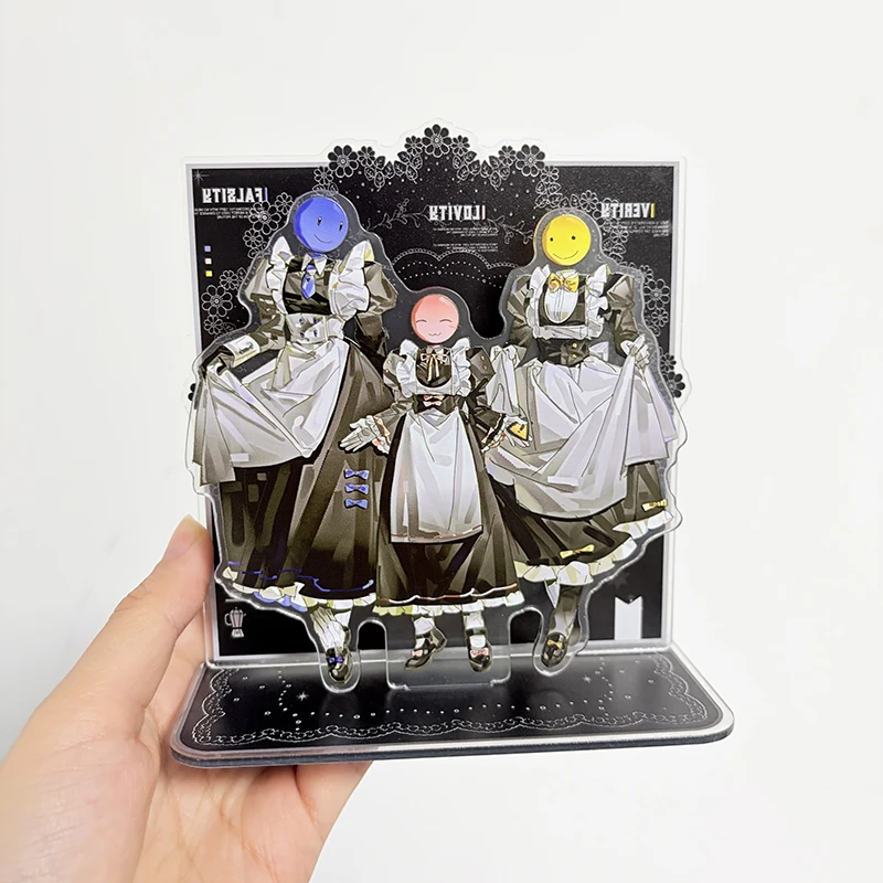 Game VerityMob Lookout3d PC Cosplay Standing Plate Kawaii Creative Acrylic Figure Stand Desktop Ornament Decoration Collect Prop
