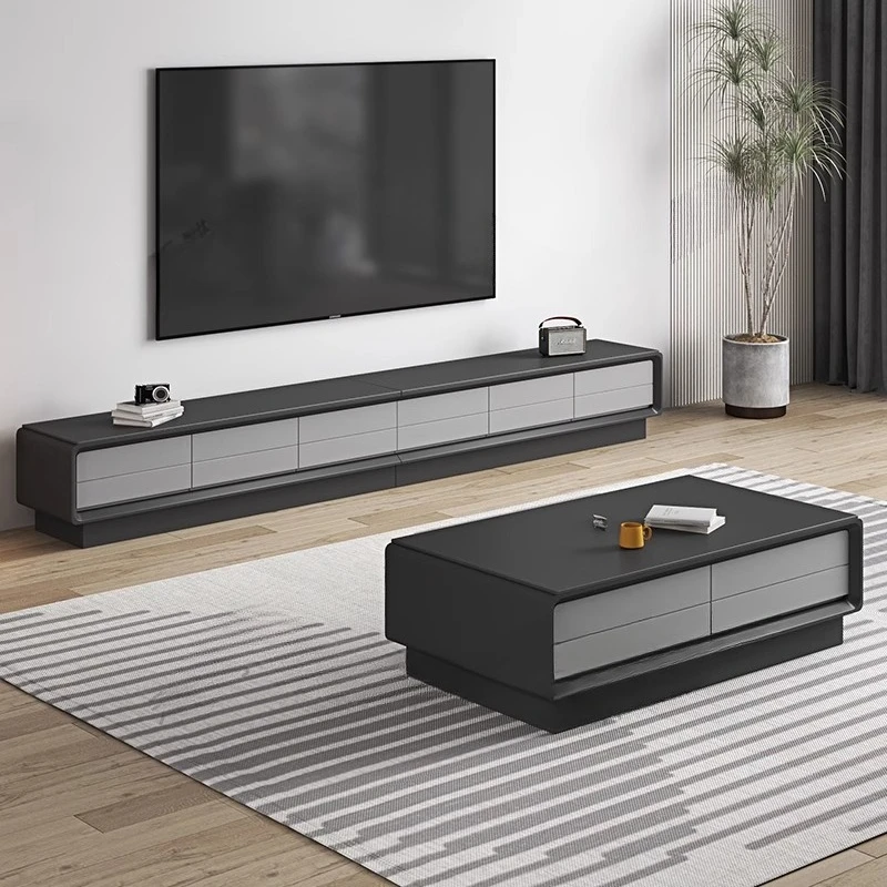 Luxury Glossy Tv Cabinet Universal Black Designer Mobile Tv Cabinet Modern Farmhouse Muebles De Salon Furniture Living Room