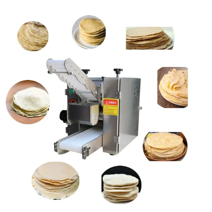 Efficient Automatic Chapati Making Machine Corn Tortilla Press Bread Machine Industrial Pizza Naan Bread Roti Maker Machine