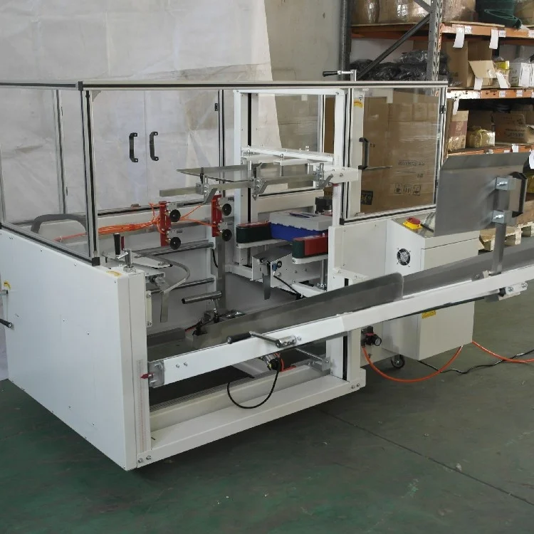 Full Vertical Automatic Packing Machine for Adhesive Tape Carton Box Food Tobacco Foil Paper Plastic Metal Barrel Case Can