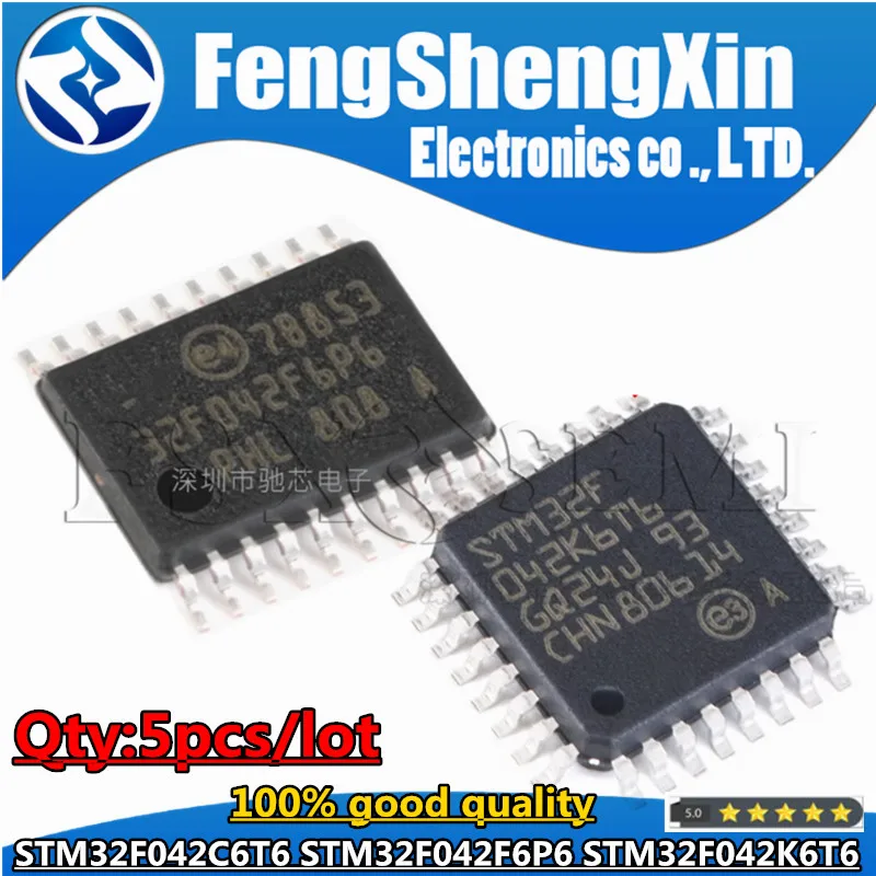 5Pcs STM32F042F6P6 …