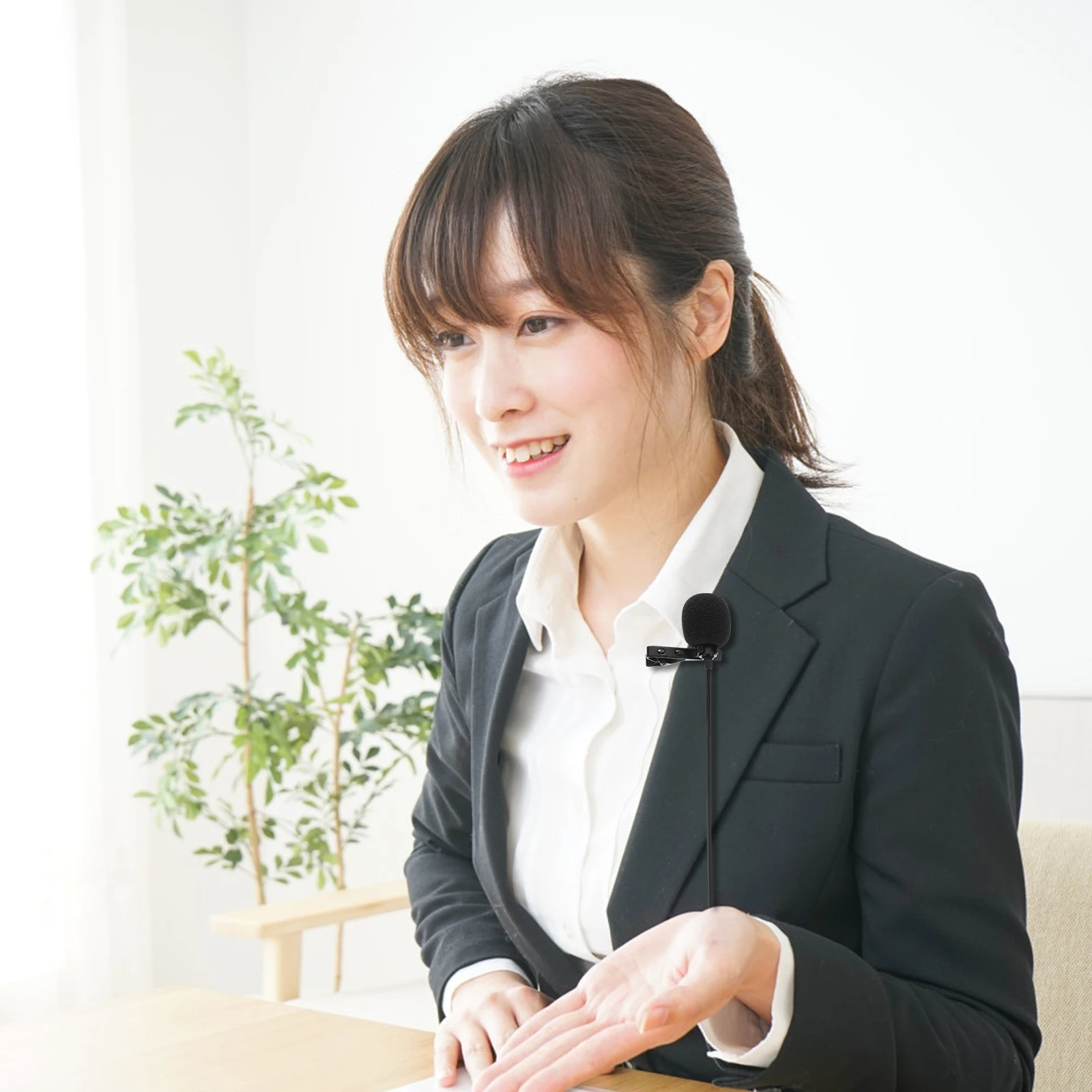 

Remote Teaching Mic Recording Mic Lavalier Microphone Lapel Microphone Condenser Microphone