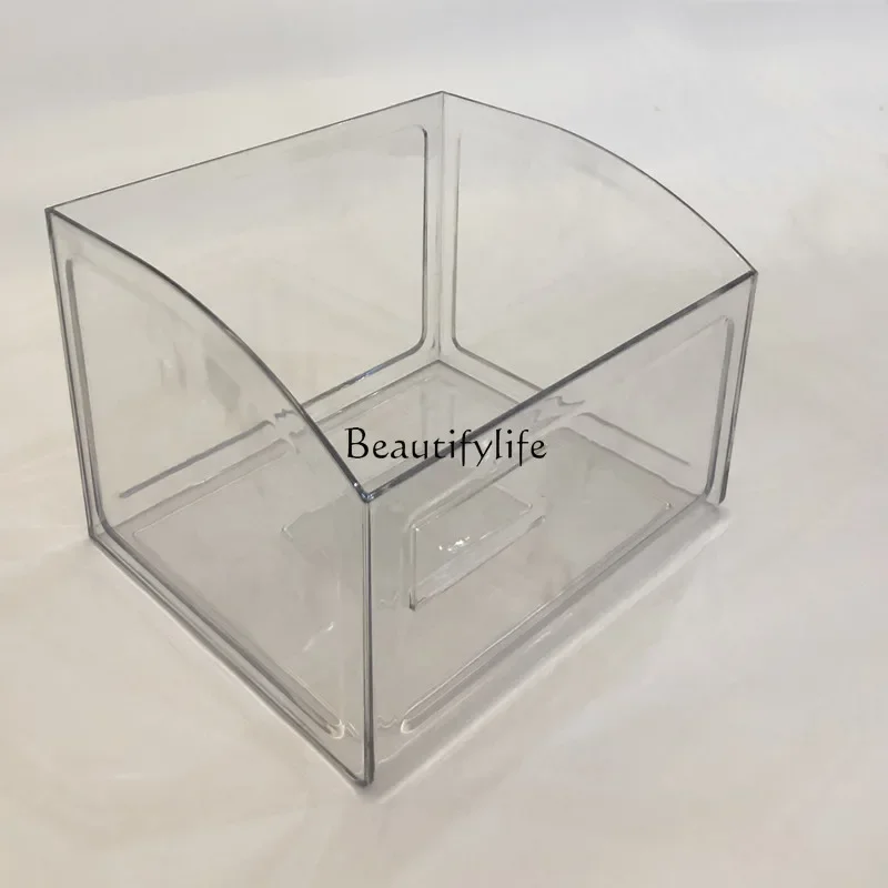 

ls 35Supermarket Bulk Foodstuff Box Transparent Candy Box Sealed Display Box with Lid
