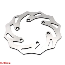 250/245mm Front Rear Brake Disc Rotor For Yamaha 2002-2015 YZ125 YZ250 YZ250F YZ426F YZ450F WR125 WR250 WR250F WR450F WR426F