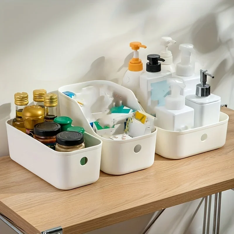 

Kitchen Household Classification Miscellaneous Sink Storage Basket, Storage Box, Cosmetic Desk Box, 1 Piece