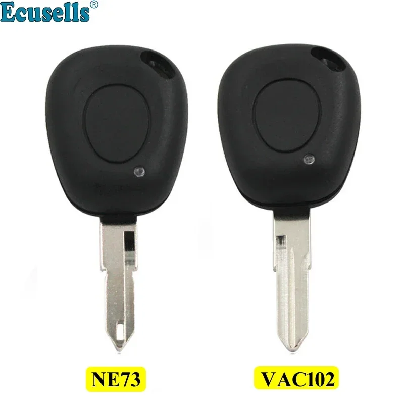 

Ecusells 1 Button Smart Remote Key Shell Case Fob for Renault Megane Scenic NE73 OR VAC2 Uncut Blade