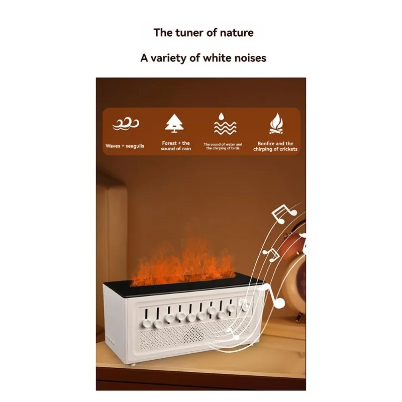 A71Z لهب الناشر الاتحاد الأوروبي التوصيل متعدد الوظائف الروائح المرطب مع سمّاعات بلوتوث آلة الضوضاء البيضاء #1