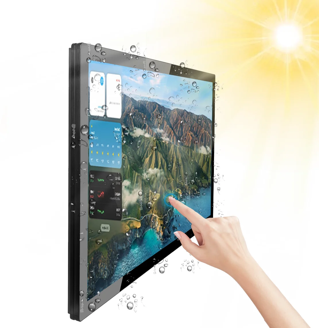 

Изготовленный на открытом воздухе промышленный ЖК-экран с сенсорным экраном и промышленным ЖК-дисплеем 15,6/18,5/19/21,5/24/27 дюймов