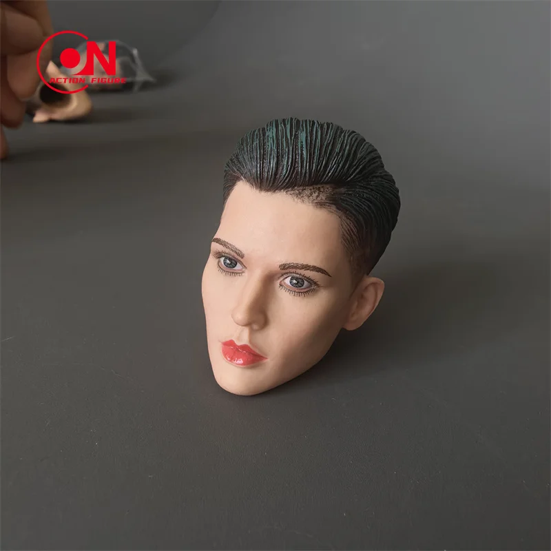 1/6 Bilancia Rubino Rosa Testa Sculpt PVC Testa Femminile Intagliare Modello Misura 12 ''Soldato Action Figure Corpo Bambole