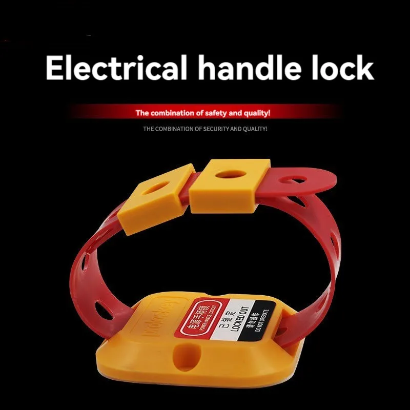 Industrial safety multi-purpose electrical switch lock electrical handle lockset engineering isolation lock
