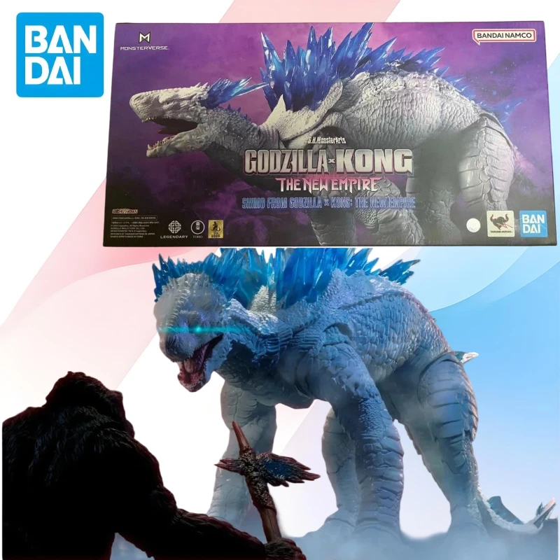 

100%Original BANDAI S.H.MonsterArts SHM SHIMO From Kong: The New Empire Anime Figure Action Figures Model Toys