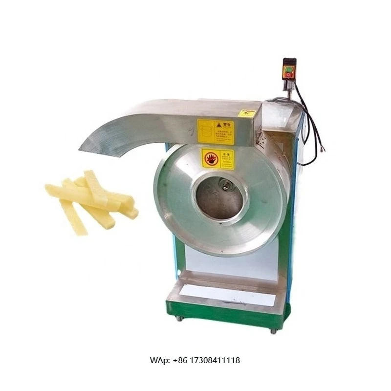 

Potato cleaning and cutting machine Manual potato fries cutting machine