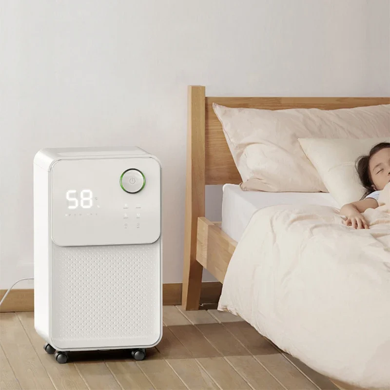 SJ-125E-T Бесшумный осушитель для дома, спальни, умная гигроскопическая сушилка, домашние осушители для небольших подвалов, осушители и сушилки