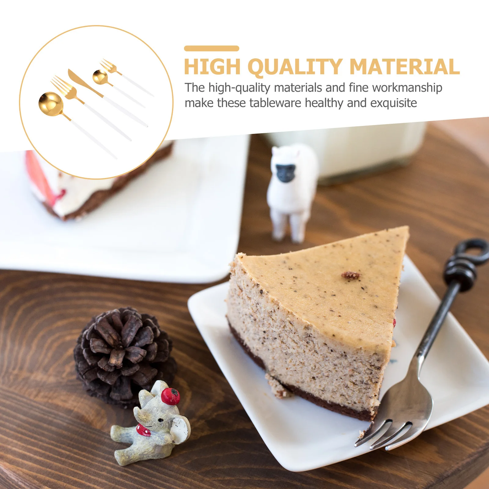 

Stainless Steel Cutlery Spoon Kitchen Supplies Spoons Fork Knives Serving Utensils Tableware Rustproof