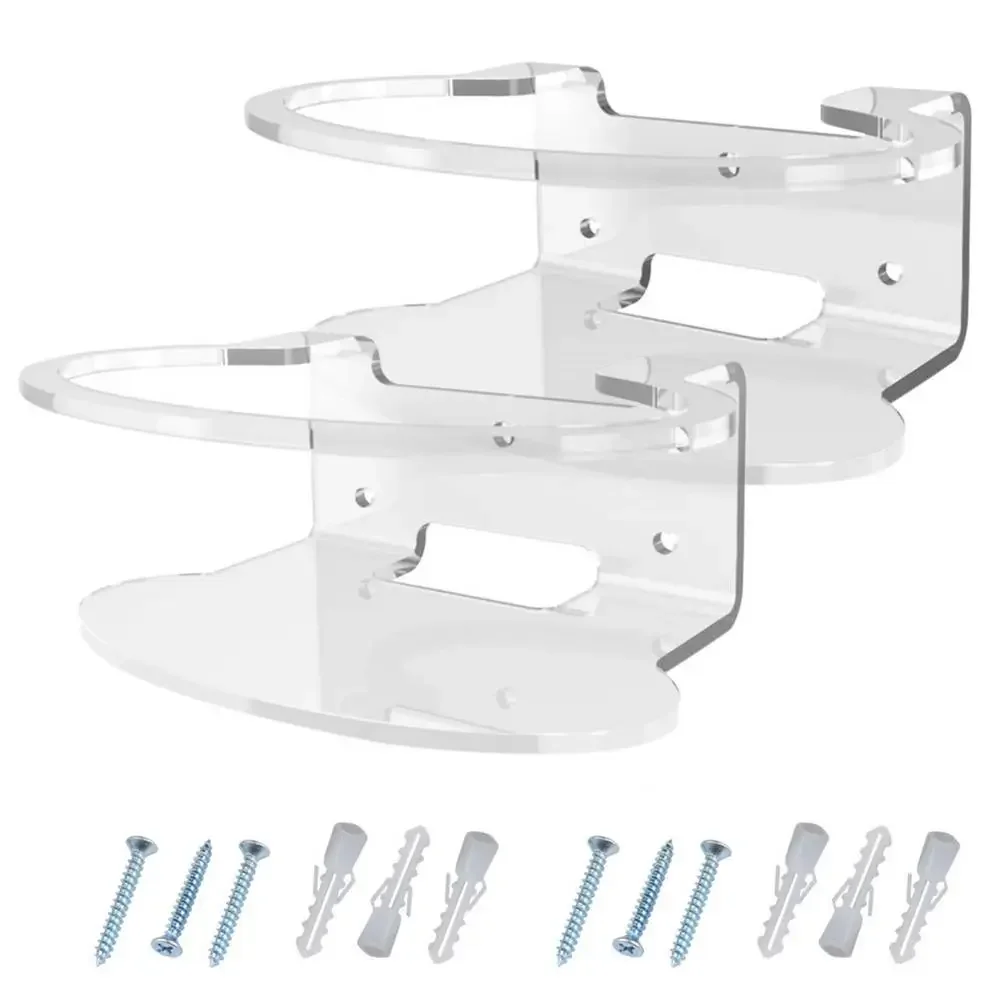 2PC Wall Mount for NETGEAR Orbi Dual Band Mesh WiFi for AC3000 2200 for RBK 20 23 43 50 Router Wifi Shelf Acrylic Holder Bracket