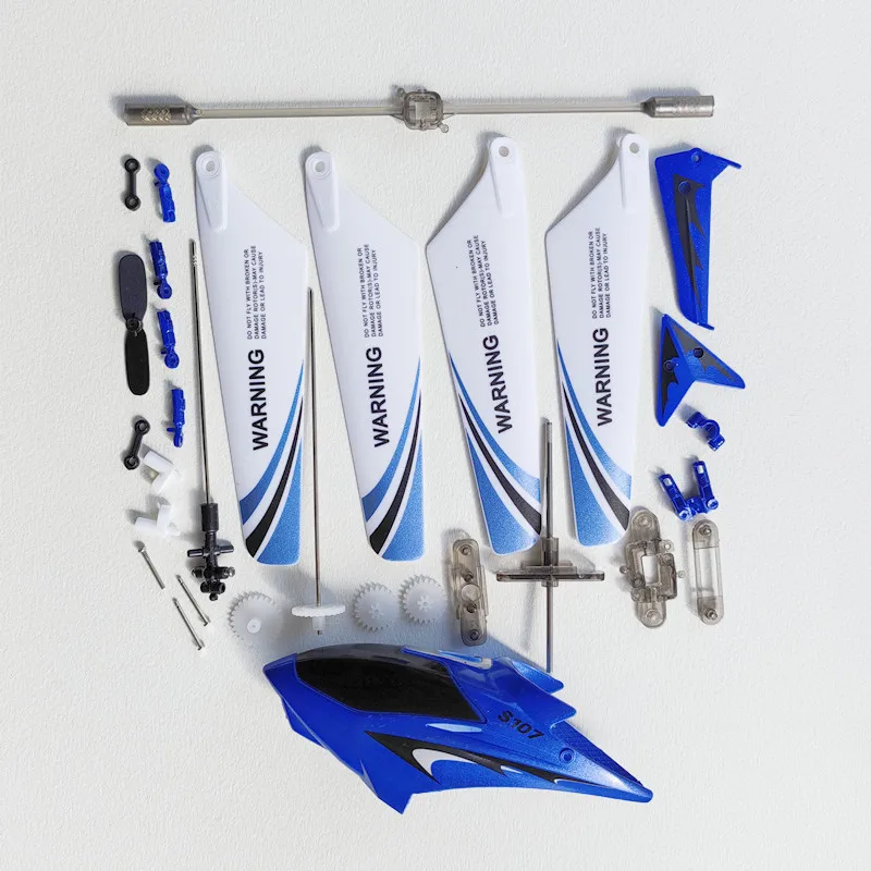 High Quality 1Set Parts Spare Replacement S107G Rc Set Tail Helicopter Full S107 Main Accessories Decorations Props Balance Bar