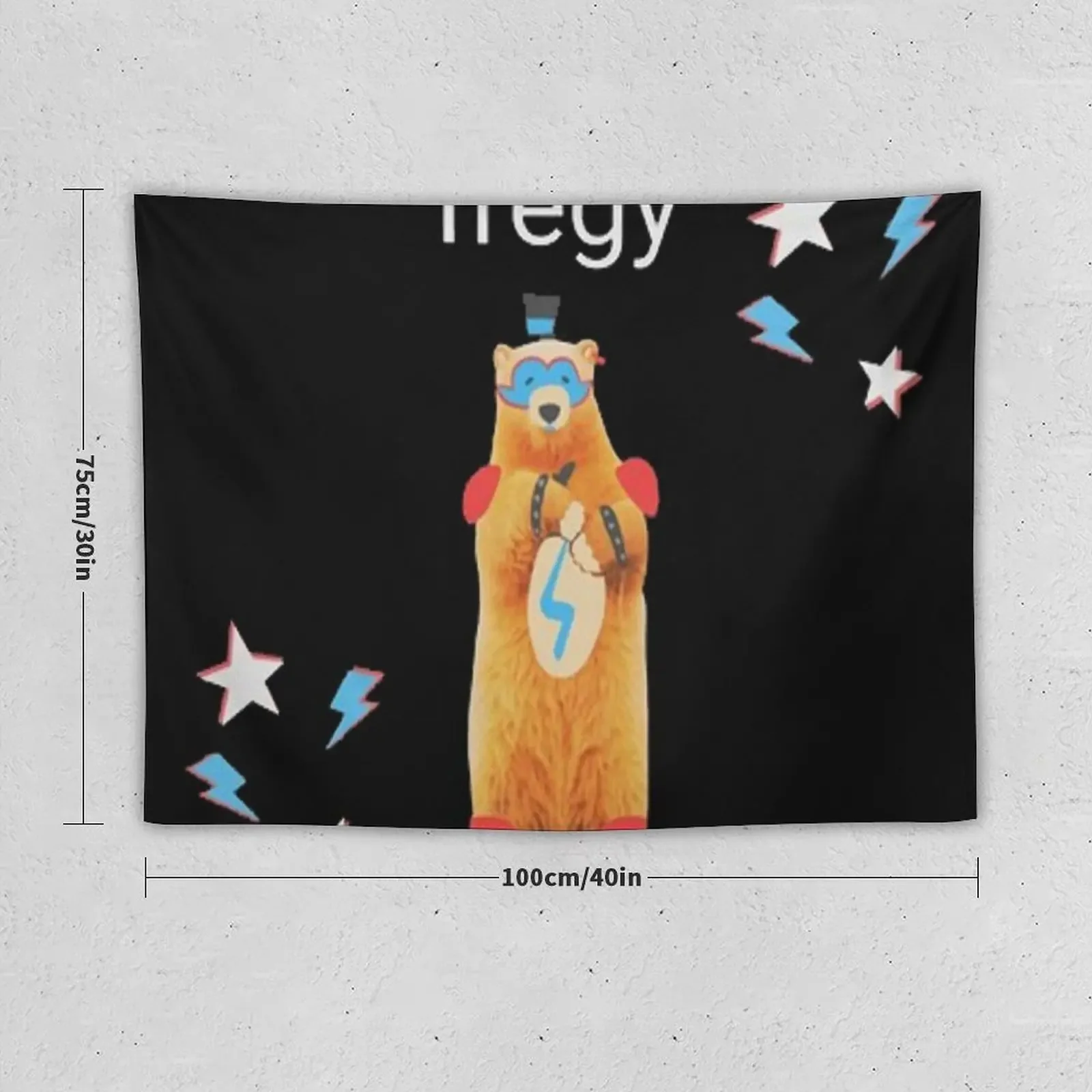 black freggggg Tapestry Christmas Decoration Room Decor Cute Tapestry image 2