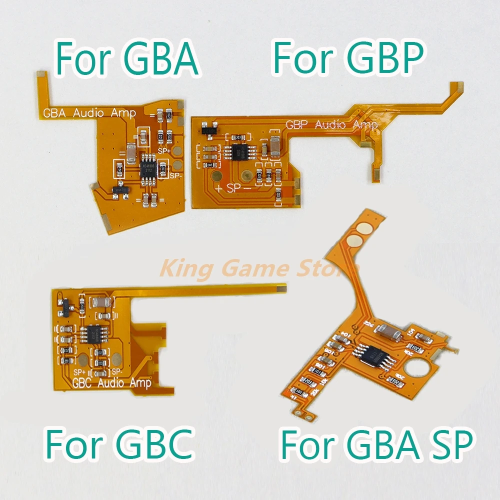 게임보이 어드밴스 컬러 포켓 볼륨 앰프 모듈, GBA, GBC, GBP, GBA, SP, 저전력 디지털 사운드 오디오 앰프