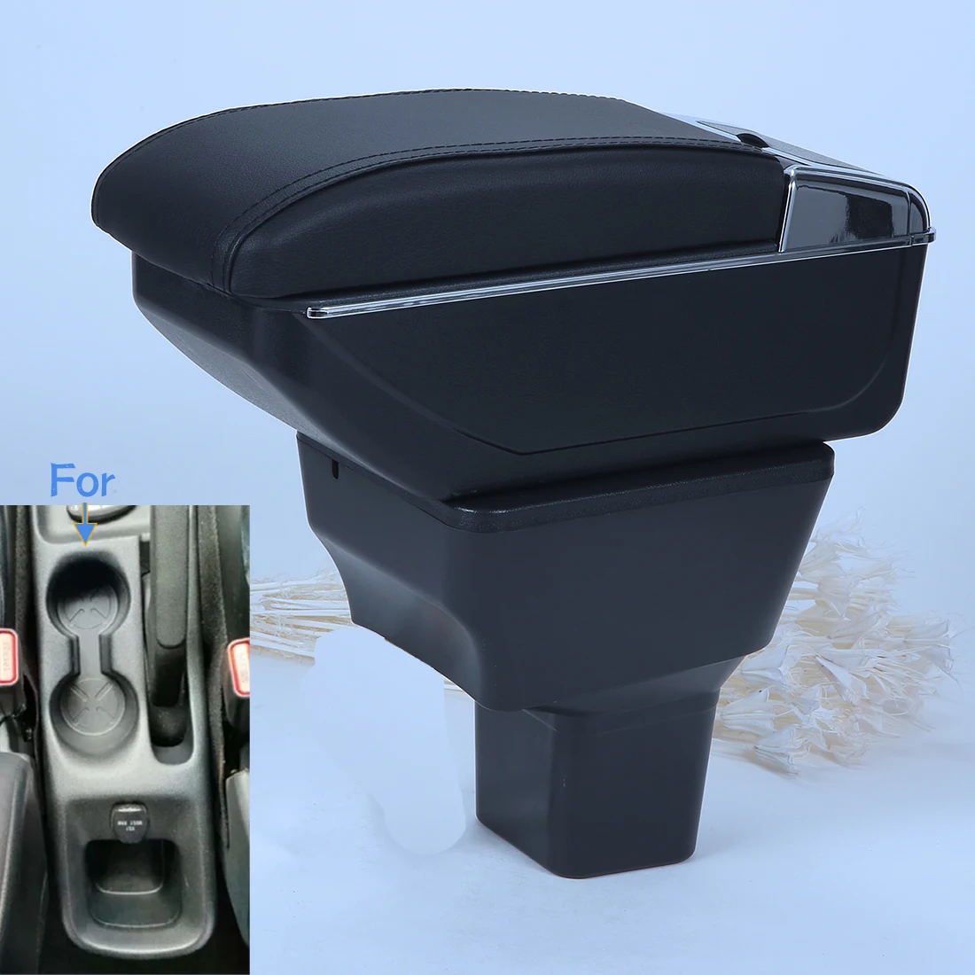 Für Nissan Kicks Armlehnenbox Auto Aufbewahrungsbox Innendetails Spezielle Nachrüstteile Zentrum Autozubehör Arm 2016-2021