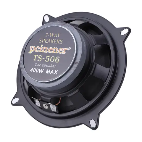 Altoparlante per auto universale da 5 pollici 400W HiFi Musica Coassiale Subwoofer Sensibilità 93dB Car Audio Musica Stereo Altoparlante a gamma completa