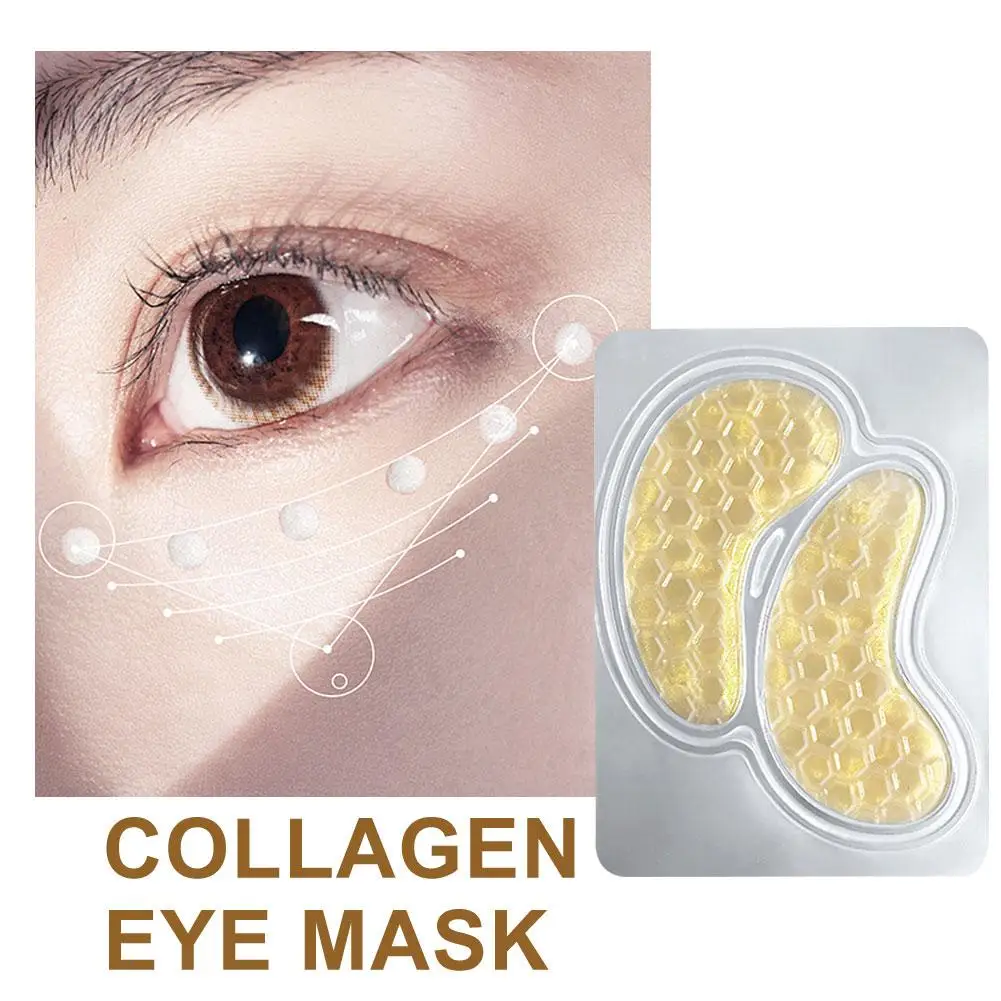 1/5/10Pairs Bosin Peptide Serum Eye Mask Collagen Gold Eye Masks Under Eye Patches Treatment Wrinkle Puffy Eyes And Dark Circles