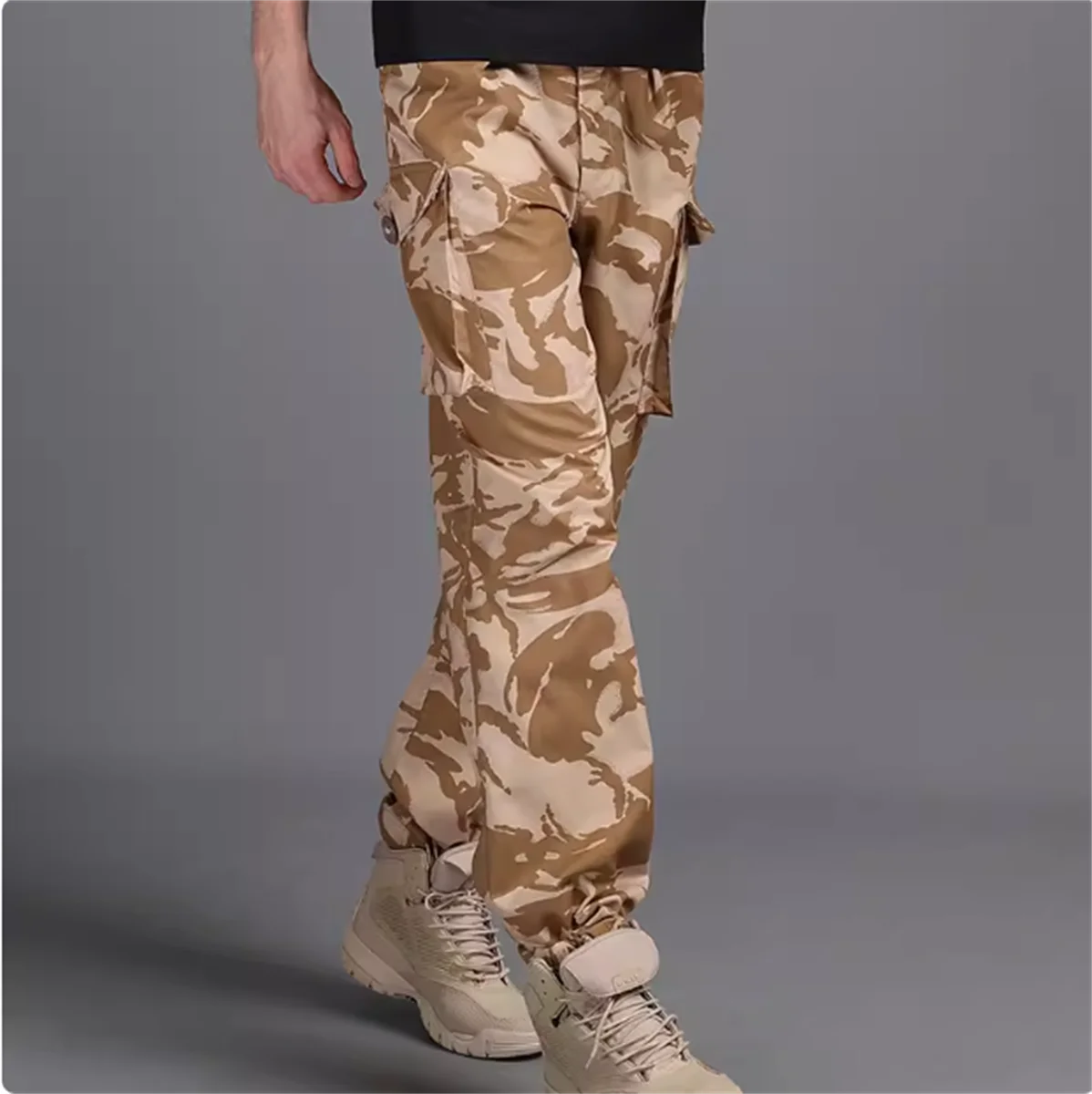 

Outdoor pants for men's enthusiasts, fitness training pants, and durable summer camouflage pants